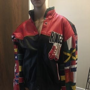 One of a kind Leather Boxing Jacket